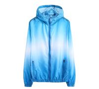 Chaqueta deportiva ligera para hombre como cortavientos, ideal para actividades al aire libre, correr, con material transpirable, detalles reflectantes, bolsillos seguros, ajustables, perfecta para