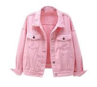 Chaqueta Entretiempo Mujer Chaquetas Mujer Camisa Vaquera De Sobrecamisa Cazadora Abrigo Talla Grande Ropa Ligera Verde Militar Invierno Moda Feminina Vintage Parka Blanca Xxxxxl Oversize Bomber