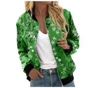 Chaqueta Entretiempo Mujer Cremallera Fina - Cárdigan Mujer Holgada Cortavientos Manga Larga Chaqueta De Punto Otoño Primavera Verano Entretiempo Formal Trabaj Clásicos Blouson Sobrecamisa