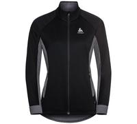 Chaqueta esquí de fondo mujer Odlo Chaqueta BRENSHOLMEN (negro - nuevo Odlo gris grafito)