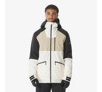 Chaqueta esquí snowboard cálida transpirable All Mountain hombre, AM 500 beige S