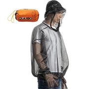 Chaqueta Fly - Fly Net Shirt | Cubierta Neta Portátil Sumpa con Mosca | para Camping Transpirable Flexible Protectora para excursiones de Actividad al Aire Libre Aventuras de Senderismo de Don