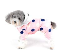 Chaqueta for perro pequeño con lunares y capucha de oso, abrigo con forro polar, sudadera con capucha, abrigo acolchado cálido for mascotas, parka for exteriores, mamelucos, trajes for clima frío, tra