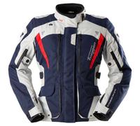 Chaqueta Furygan Apalaches Lady Evo Azul-perla-rojo XL