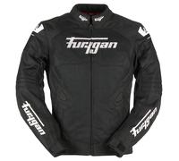 Chaqueta Furygan Atom Vented Evo Negro y blanco S