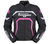 Chaqueta Furygan Mystic Evo Negro-blanco-rosa L