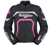 Chaqueta Furygan Mystic Evo Negro-blanco-rosa M