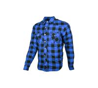 GMS-Moto Jaguar, camisa/chaqueta textil XXL male Negro/Azul