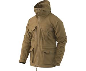 Chaqueta guardapolvo Helikon SAS Hombre Abrigo Táctico Militar Coyote