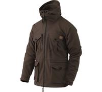 Chaqueta guardapolvo Helikon SAS Hombre Abrigo Táctico Militar Earth Brown