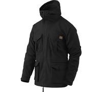 Chaqueta guardapolvo Helikon SAS Hombre Abrigo Táctico Militar Negro