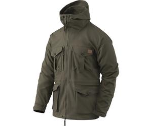 Chaqueta guardapolvo Helikon SAS Hombre Abrigo Táctico Militar Taiga Green