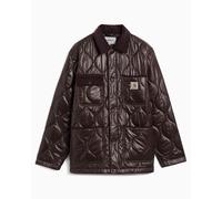 Chaqueta guateada Relaxed Carhartt WIP Oscar Chore Liner Unisex Burdeos XXL