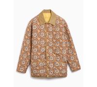 Chaqueta guateada Relaxed Drôle de Monsieur Men's Reversible Jacket para hombre Ref. JT187-PL157-LYL Color Marrón Talla XL