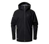 Haglöfs - Ropa de senderismo - L.I.M Airak GTX Jacket Men True Black - Talla M - Negro Negro M