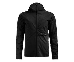 Chaqueta hardshell Ortovox TRACE 2.5L JACKET W (black raven) mujer