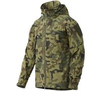 Chaqueta Helikon Trooper MK2 Hombre Softshell Concapucha Woodland Camo