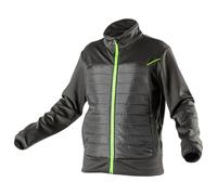 Chaqueta híbrida Högert negra "Levin", Negro, M