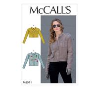 Chaqueta holgada con botones para mujer de McCall Pattern Company