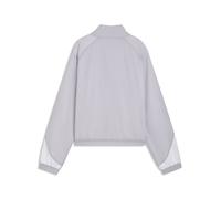 Chaqueta holgada con cremallera PUMA Sport para mujer, Ropa, Gris, L L