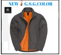 Chaqueta Hombre Chaqueta Softshell Cortavientos Y Impermeable ID.701 B&C