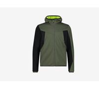Chaqueta Hombre CMP CAMPAGNOLO Softshell Con Capucha 33A2867 E319 Verde