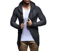 Chaqueta Hombre Diseño De Cremallera Camuflaje Chaqueta Con Capucha Hombre Chaqueta Con Capucha Otoño E Invierno Chaqueta Deportiva Holgada Y Cómoda Hombre C-Grey M