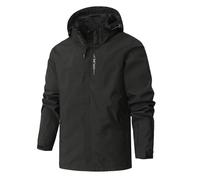 Chaqueta Hombre Invierno Militar Entretiempo Otoño Cortavientos Impermeable Caliente Abrigo Chubasquero Para Moto Deportivo Parka Inverno Hiking Jacket Chaquetas Ropa 2# Negro L