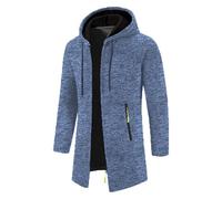 Chaqueta Hombre Invierno, Talla Grande Frio Deportivas Running Fashion Larga Trail Casual Vientos Nieve Abrigos, Invierno Termico Moda Cazadora Acolchada Hombre, 3XL