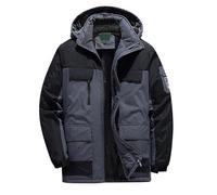 Chaqueta Hombre Parka Parka Borrego Camel Rebeca Capucha Sudadera Estilo Bombardero Jean Calefactables Calido Informal Clasicos Dominicana Print Multibolsillos 80 Camuflada Sobretodos