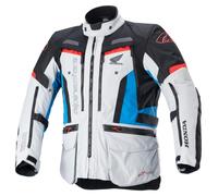 Chaqueta Honda Bogota Pro Drystar Alpinestars Talla Md, Ice Gray/Azul/Rojo