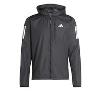 adidas Hombre Own the Run Jacket, Black/White pocket, S