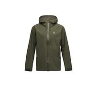 Black Diamond - Ropa de senderismo - M Highline Stretch Shell Dark Moss - Talla M - Caqui Caqui M