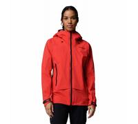 Chaqueta impermeable Columbia Saudan Pro 3L Shell (Rojo Amapola) Mujer