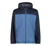 CMP - Chaqueta impermeable con capucha para hombre, Azul polvoriento, 52