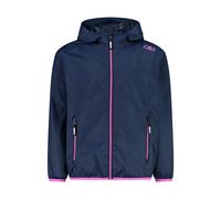 CMP Chaqueta Kid G con capucha Rain Fix, Azul, 128