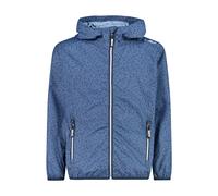 CMP Chaqueta Kid G con capucha Rain Fix, Azul, 176