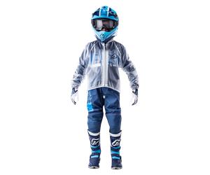Chaqueta Impermeable de Moto Acerbis Rain Jacket Pro 3.0 Niño TransparenteS/M Transparente