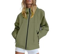 Chaqueta Impermeable Mujer Chubasquero Cortavientos Exteriores Lluvia Abrigo Ligero Transpirable Deportiva Primavera Otoño Capucha Impermeável Senderismo Vientos Cazador