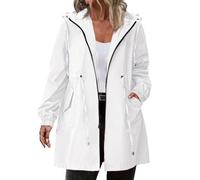 Chaqueta impermeable mujer cortavientos Trench impermeable ligera chaqueta cortavientos lluvia con capucha talla grande senderismo chaquetas deportivas Softshell Raincoat Camping Chaqueta Viajes