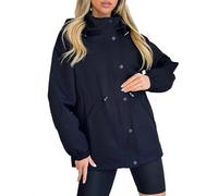 Chaqueta impermeable mujer ligera chaqueta cortavientos lluvia senderismo chaquetas impermeables con capucha talla grande cortavientos Trench deportivo running chaleco viajes versátil Softshell
