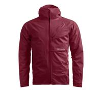 Chaqueta impermeable Ortovox TRACE 2.5L JACKET M (rojo malbec) Hombre