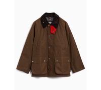 Chaqueta impermeable Oversize Barbour x Paul Smith OS Bedale Wax para hombre Ref. MWX2515TA51 Color Marrón Talla 36