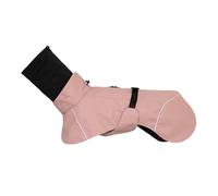 Chaqueta impermeable para lluvia para perros, de poliéster, talla S - L, ajustable, impermeable, protección contra el invierno | Poncho reflectante ligero para perros, para caminar o correr, para el