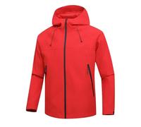 Chaqueta impermeable para mujer con capucha - Chaquetas de senderismo antilluvia para mujer, abrigo casual, chaquetas a prueba de viento, gabardina, abrigos de gran tamaño, sudadera alpinismo y