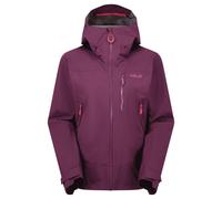 Chaqueta impermeable Rab Downpour Mountain Jacket Wmns (Mulberry) Mujer