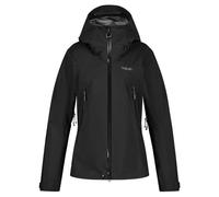 Chaqueta impermeable Rab Kangri Gtx (Negro) mujer