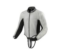 Chaqueta Impermeable Rev'It! Trackmaster H2O Transparente/NegroL Transparente,Negro