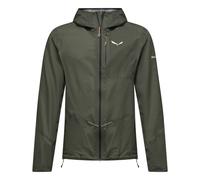 Chaqueta impermeable Salewa PEDROC 2 PTX 2.5 LIGHTJKT M (Verde Desvanecido) Hombre