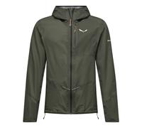 Chaqueta impermeable Salewa PEDROC 2 PTX 2.5 LIGHTJKT M (Verde Desvanecido) Hombre